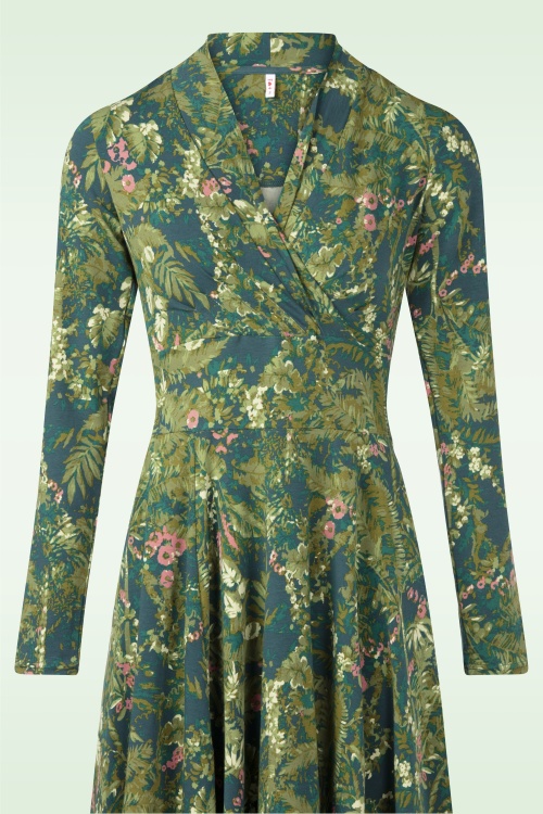 Blutsgeschwister - Shalala Tralala Kleid in Noble Brushstrokes Tapestry 3