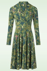Blutsgeschwister - Shalala Tralala Kleid in Noble Brushstrokes Tapestry 2