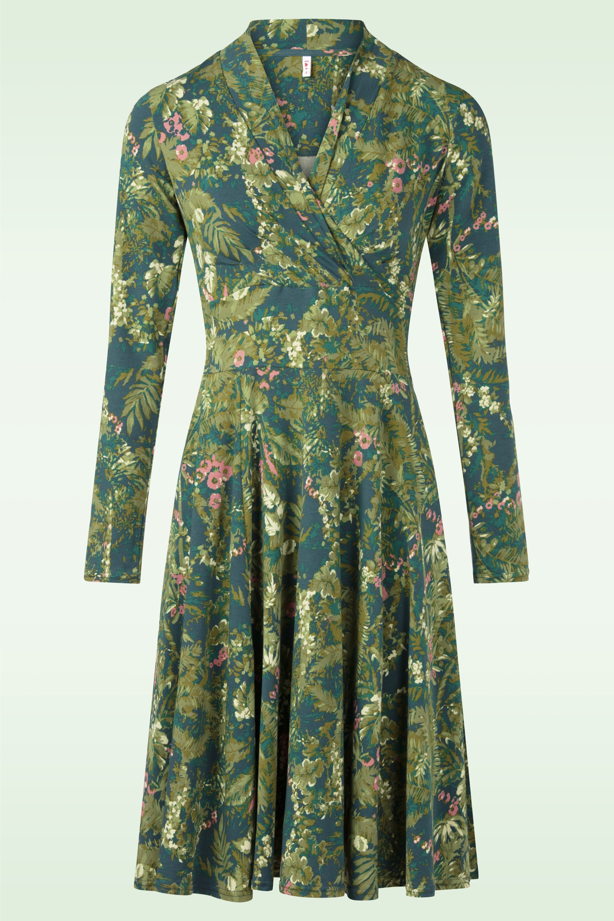 Blutsgeschwister - Shalala Tralala Kleid in Noble Brushstrokes Tapestry 2