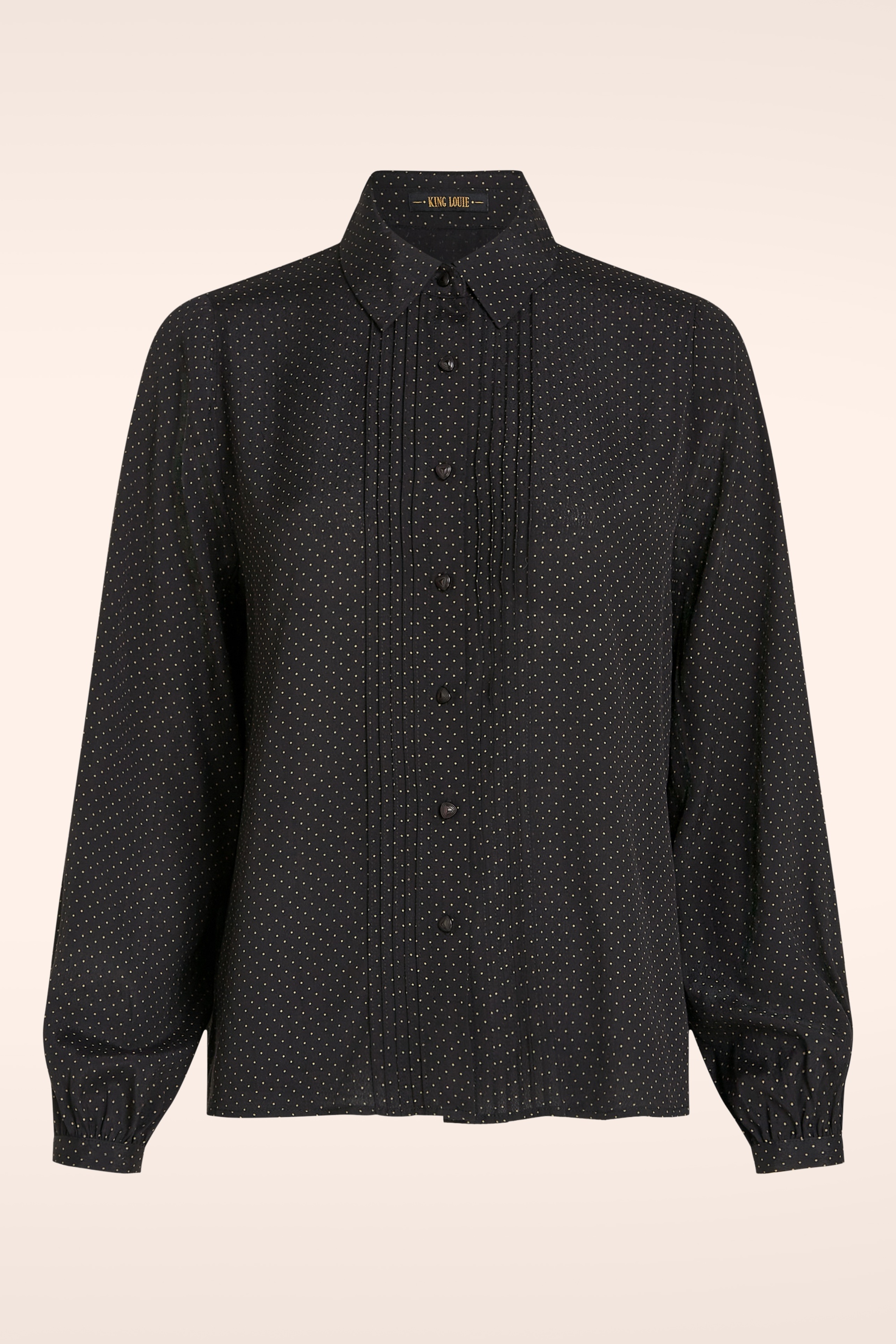 King Louie - Alicia Tilly blouse in zwart 2