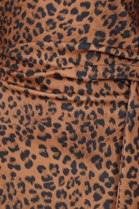 Vintage Chic for Topvintage - Topvintage exclusive ~ Mara pencil jurk in leopard 3
