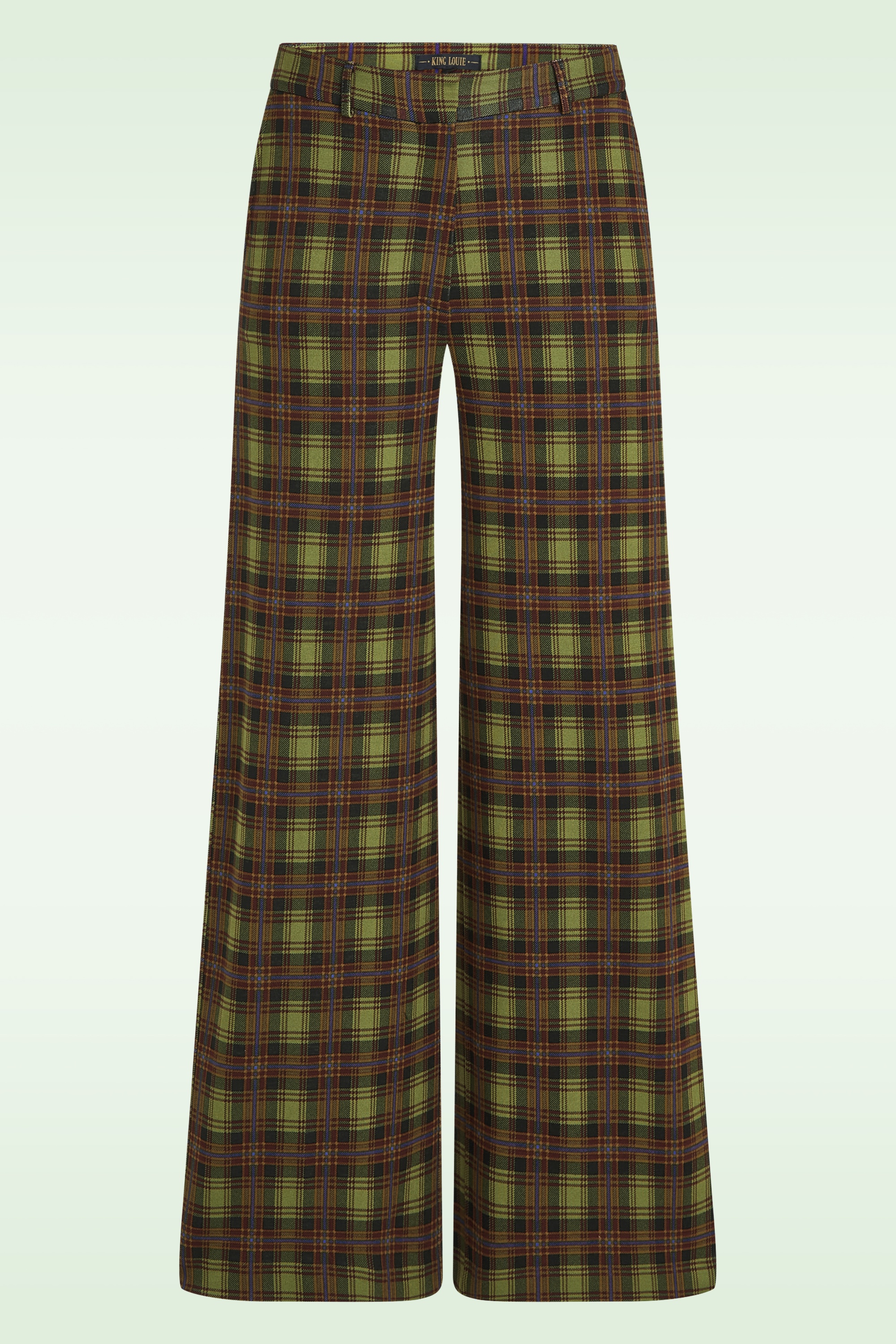 King Louie - Federica Timber Check broek in multi 2