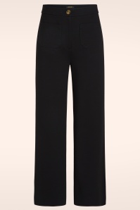 King Louie - Cinzia Pocket Uni Rodeo broek in zwart 2