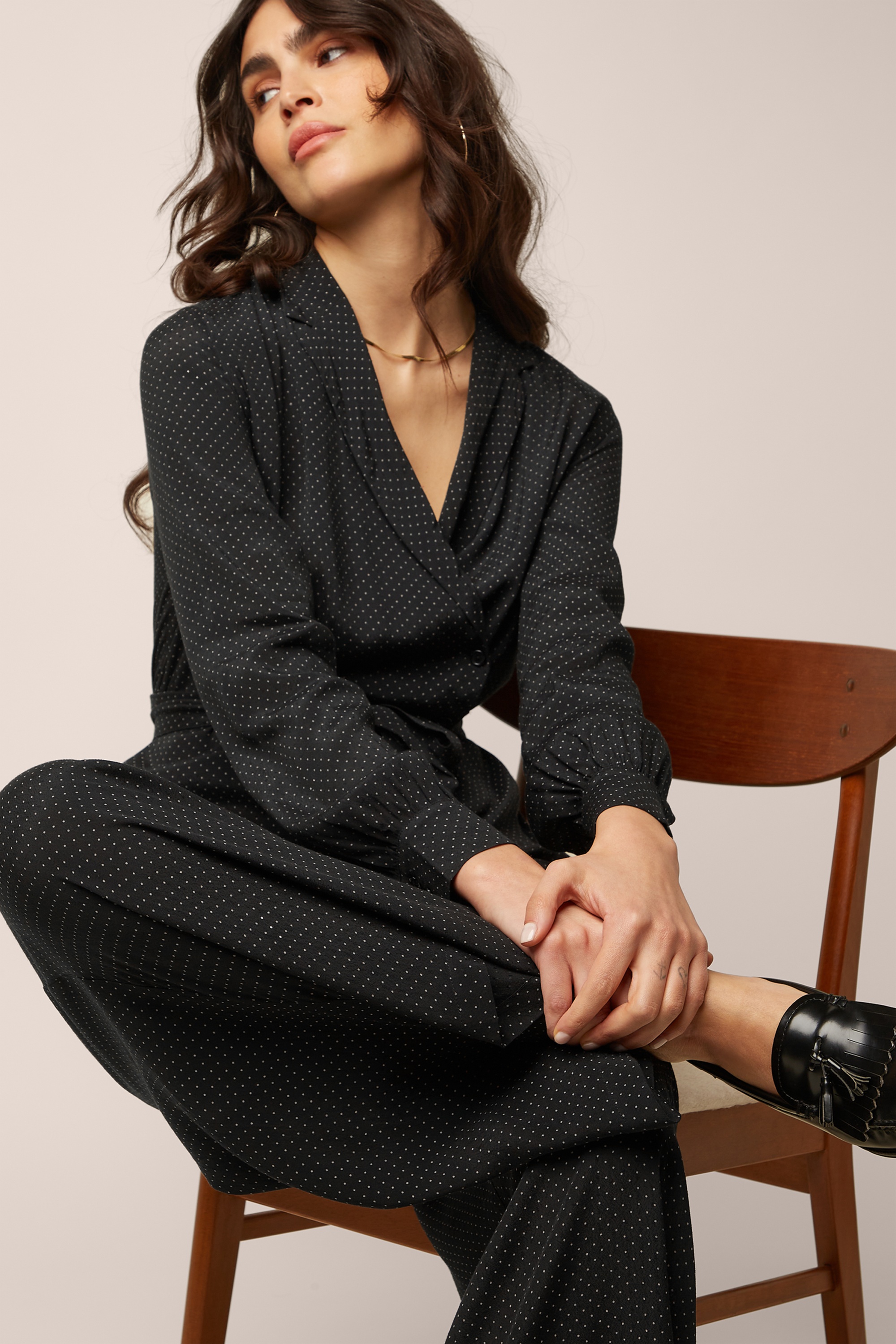 King Louie - Doris Tilly jumpsuit in zwart 3
