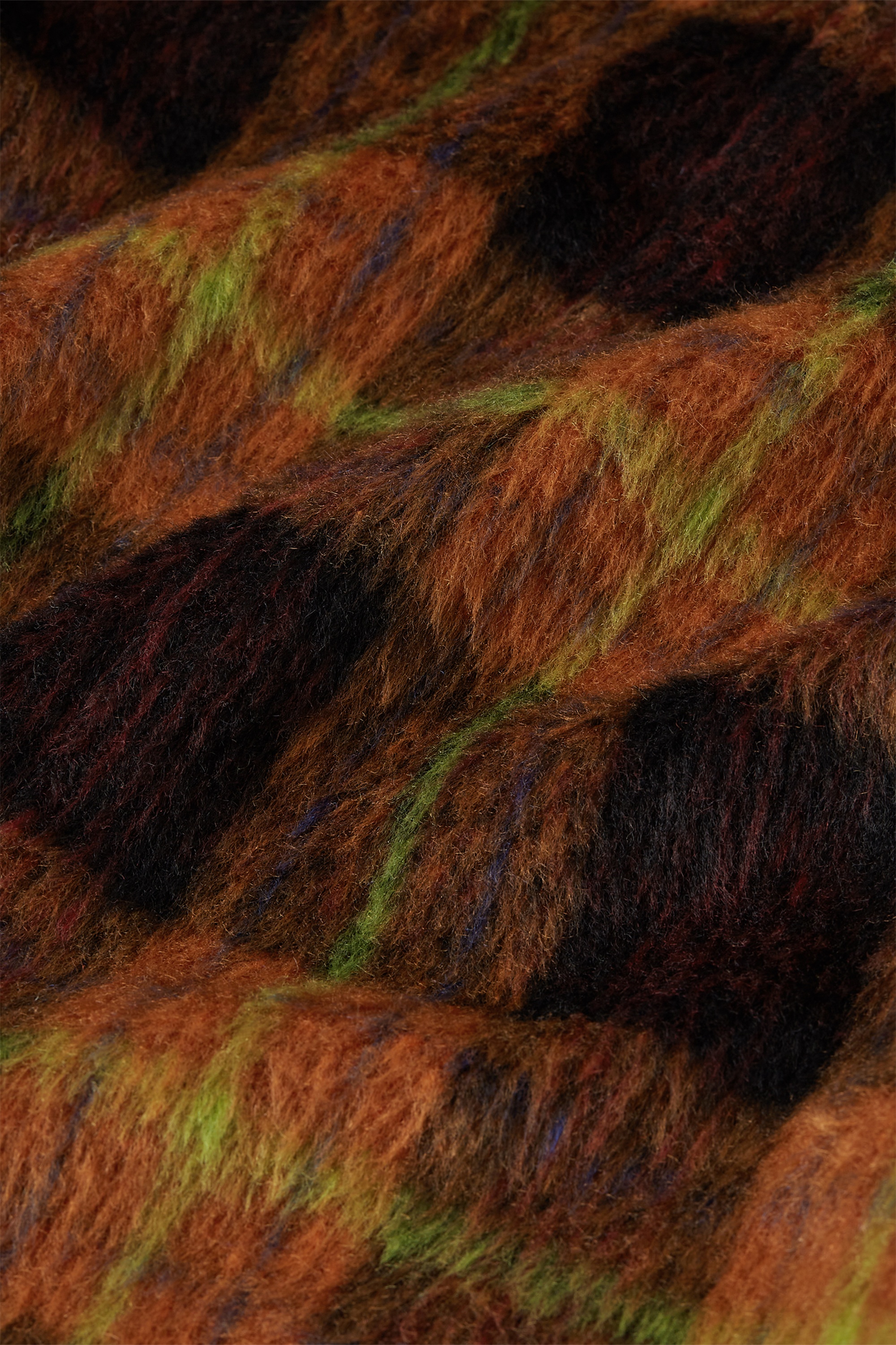 King Louie - Varna Aloha Check jacket in spicy bruin 6