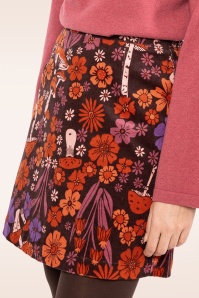 Blutsgeschwister - Dreamy Eyes corduroy rok in Vintage Heirlooms 3