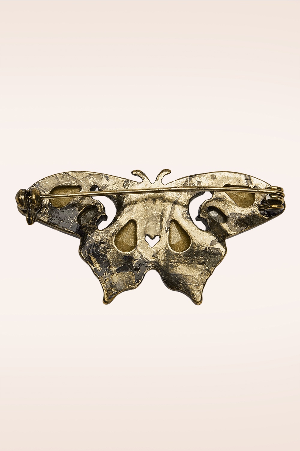 Lovely - Broche Mystical Butterfly en vert opale 2