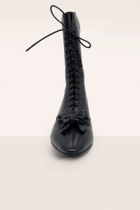 Chelsea Crew - Hamilton Booties in Black Leather 3