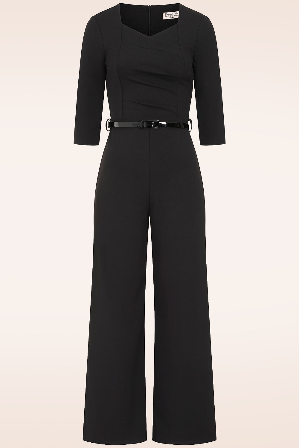 Vintage Chic for Topvintage - Topvintage exclusive ~ Joline Jumpsuit in Black