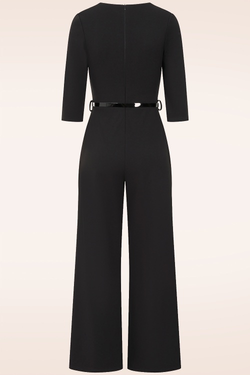 Vintage Chic for Topvintage - Topvintage exclusive ~ Joline Jumpsuit in Black 2