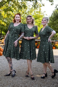Topvintage Boutique Collection - Topvintage exclusive ~ Katie Spell Dress in Teal 3