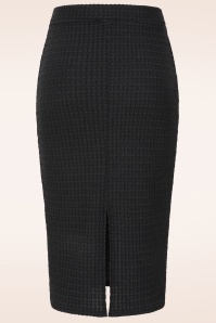 Vintage Chic for Topvintage - Exclusivité Topvintage ~ Jupe crayon Melly en noir 3