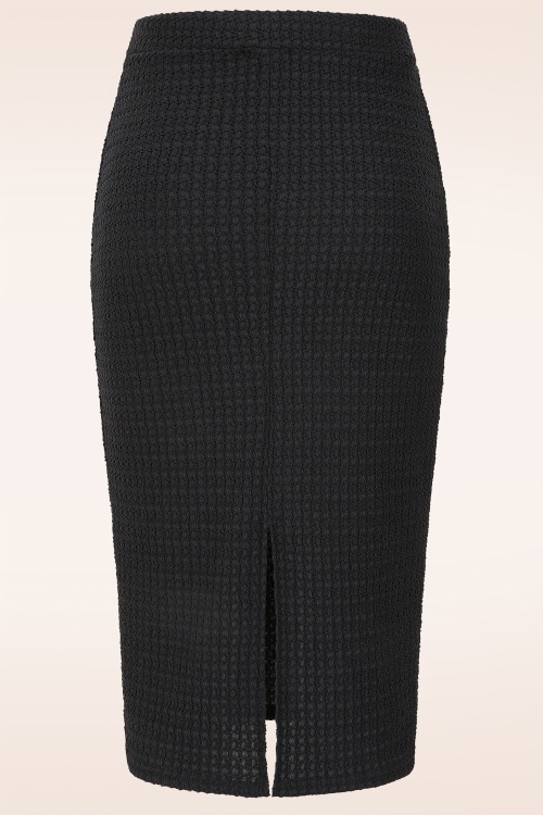 Vintage Chic for Topvintage - Exclusivité Topvintage ~ Jupe crayon Melly en noir 3