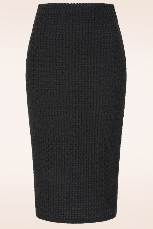 Vintage Chic for Topvintage - Topvintage exclusive ~ Melly Pencil Skirt in zwart