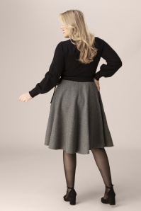 Topvintage Boutique Collection - Exklusiv bei Topvintage ~ Adriana Swingrock in Grau 2