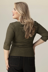 Vintage Chic for Topvintage - Exclusivité Topvintage ~ Haut Sparkly Nights en doré 2