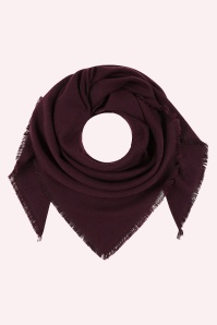 Banned Retro - Rosalie Soft Scarf in Burgundy