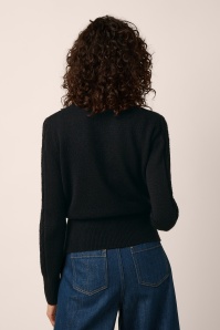 King Louie - Nilde Moss Top in Black 5