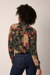 King Louie - Maisie Mabel blouse in zwart 3