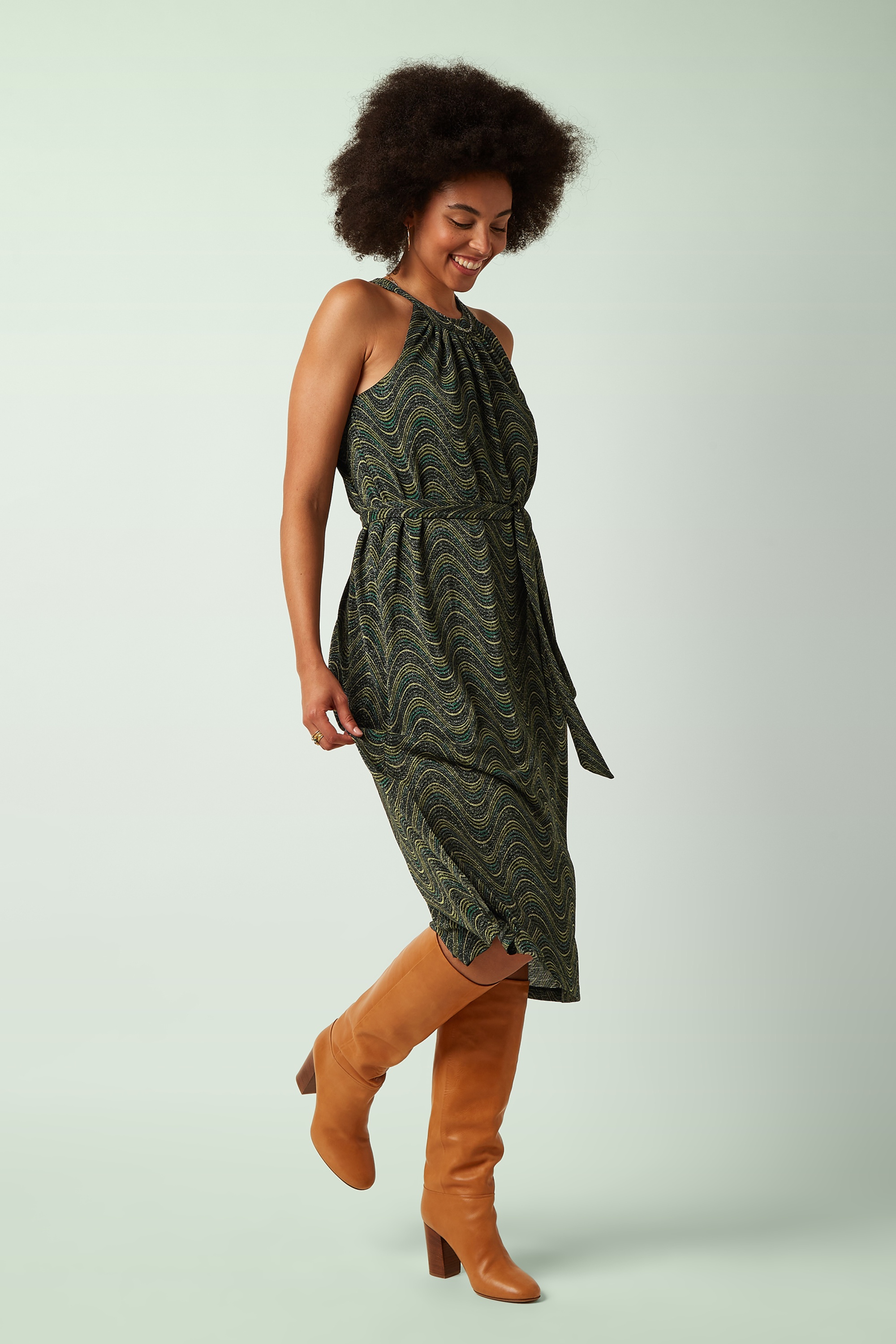 King Louie - Robe Virna Jefferson en multicolore 3