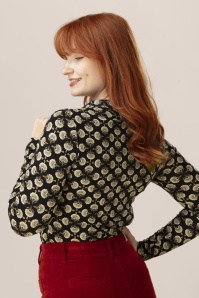 Surkana - Jira blouse in zwart 2