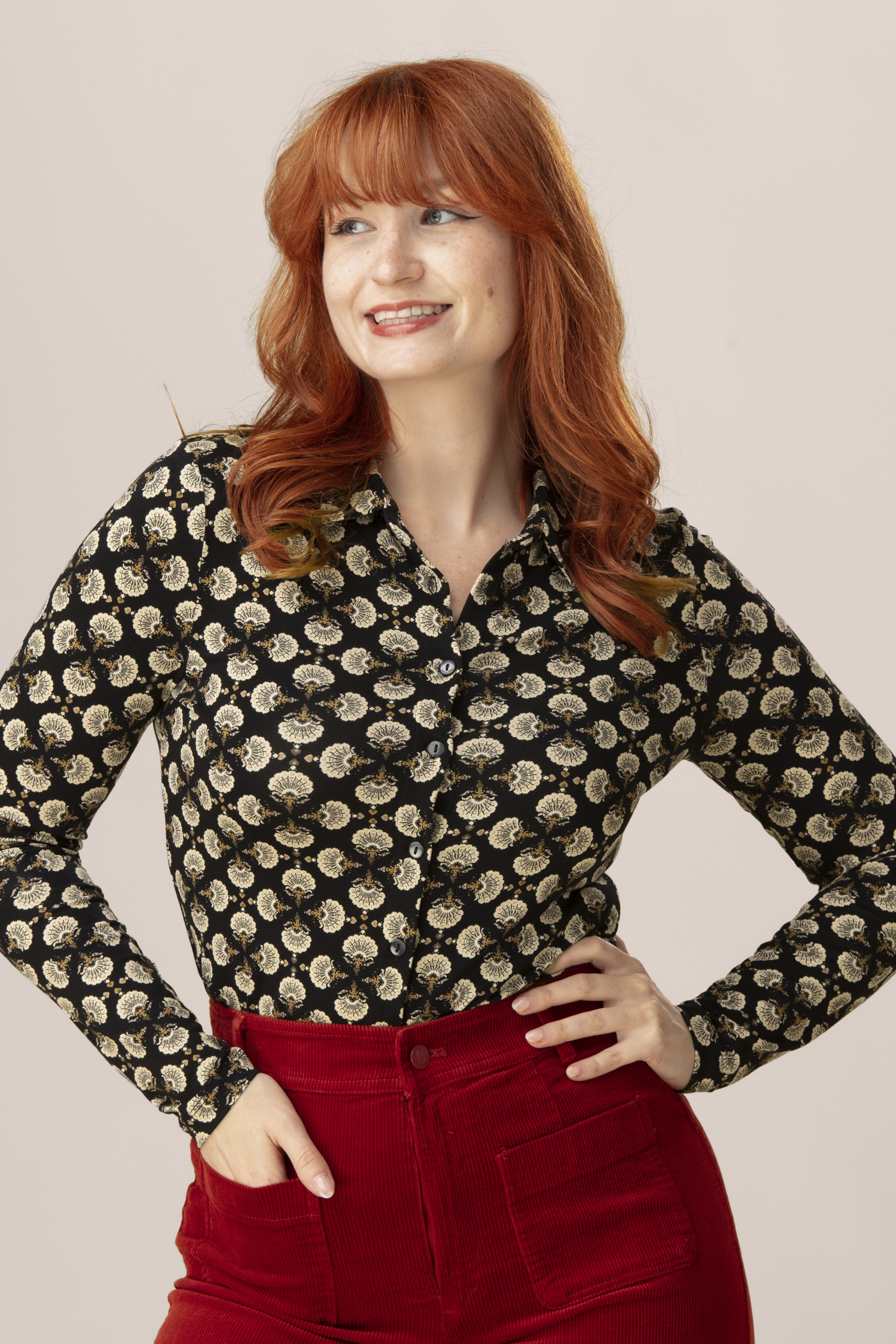 Surkana - Jira blouse in zwart