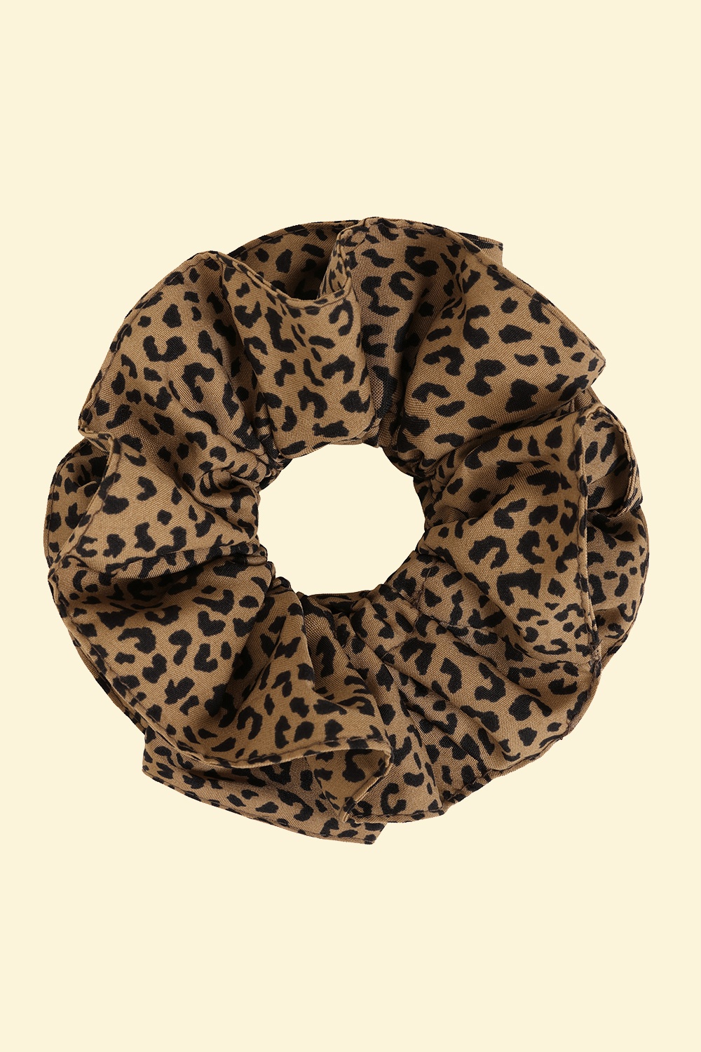 Banned Retro - Tallulah grote scrunchie in leopard