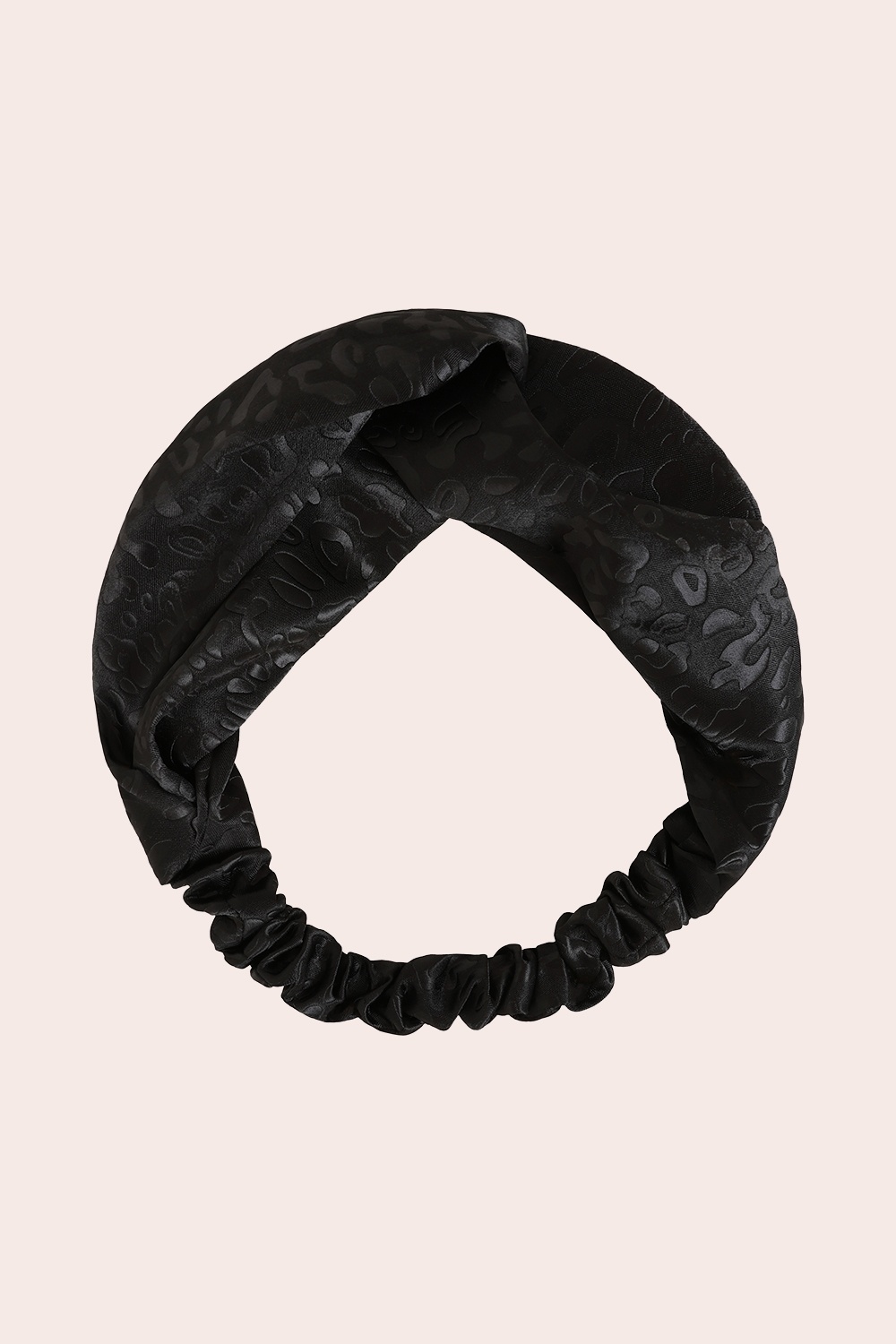 Banned Retro - Rita Leopard Twist Headband in Black