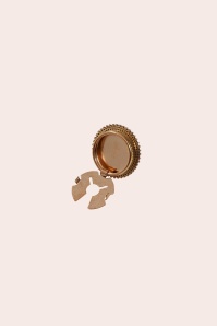 Banned Retro - Pearl Halo Button Cover Set in Gold 5