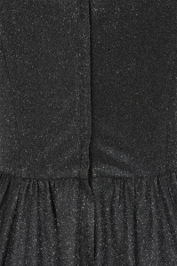 Banned Retro - Marilyn Sparkle jurk in zwart 7