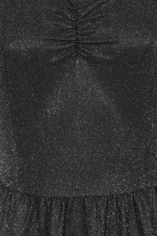 Banned Retro - Marilyn Sparkle jurk in zwart 5