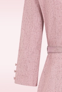 Banned Retro - Sally swing jurk in roze 4