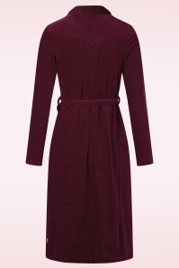 Blutsgeschwister - These Boots are Made For corduroy blouse jurk in Bussi Baby Red 5