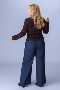Topvintage Boutique Collection - Exclusivité Topvintage ~ Jean habillé Nova en bleu 2