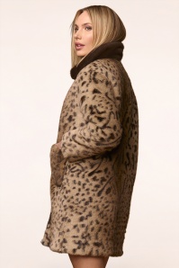 Minueto - Kensington jas in leopard 3