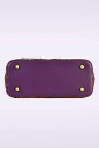 Vendula - Travelling Library Bookshop Mini Grace Bag in Purple 6