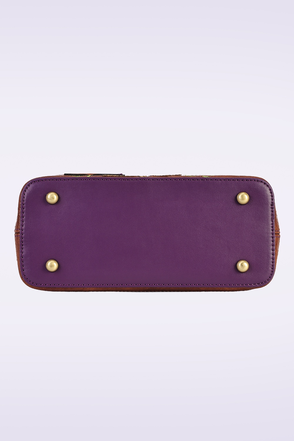 Vendula - Travelling Library Bookshop Mini Grace Bag in Purple 6