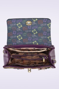 Vendula - Travelling Library Bookshop Mini Grace Bag in Purple 5