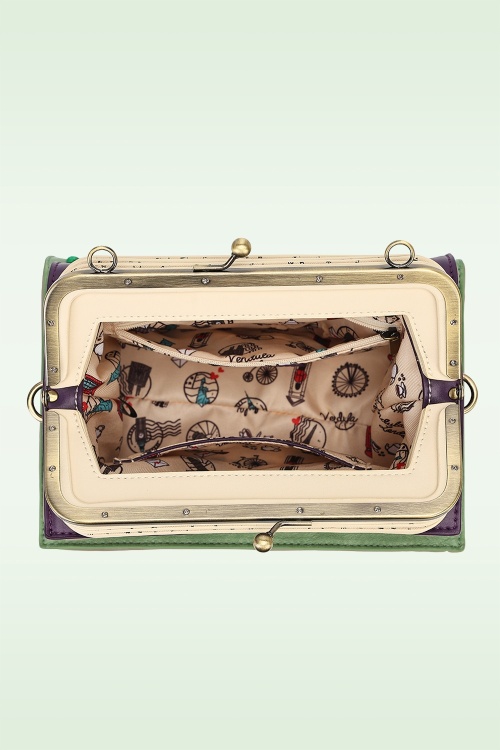 Vendula - Travelling Library Bookshop Turn The Page Bag in Multi 5