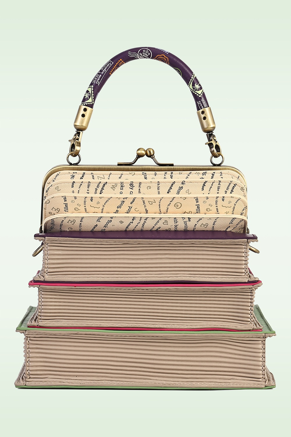 Vendula - Travelling Library Bookshop Turn The Page Bag in Multi