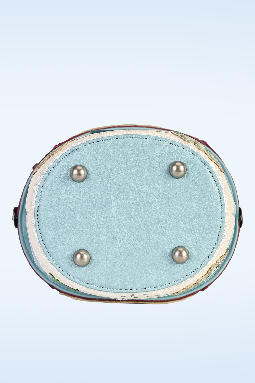 Vendula - Fairy Village Snowflake Toadstool House Bag in Blue 6
