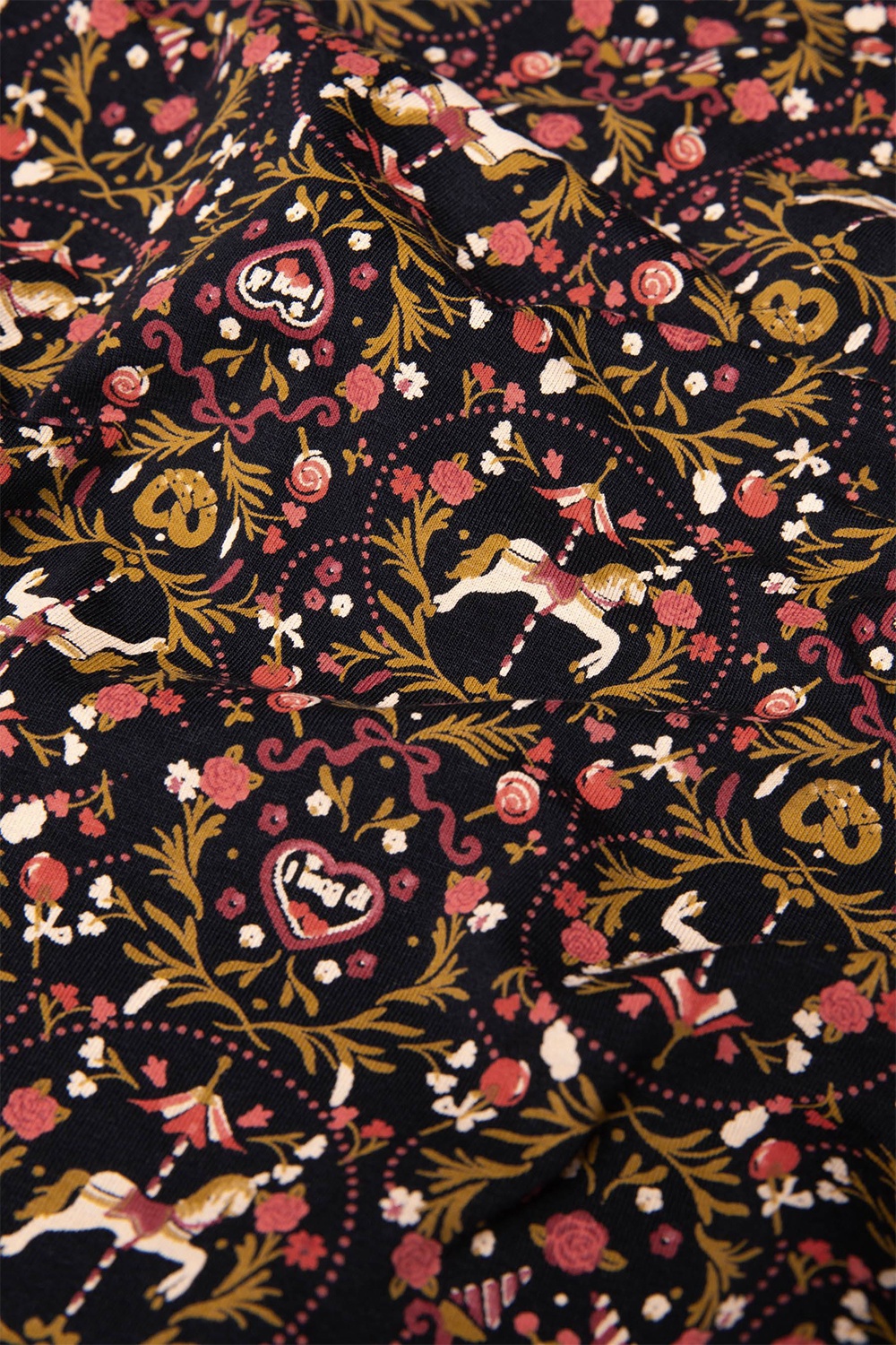 Blutsgeschwister - Hootchy Kootchy Petite Jerseykleid in Merry Go Round 2