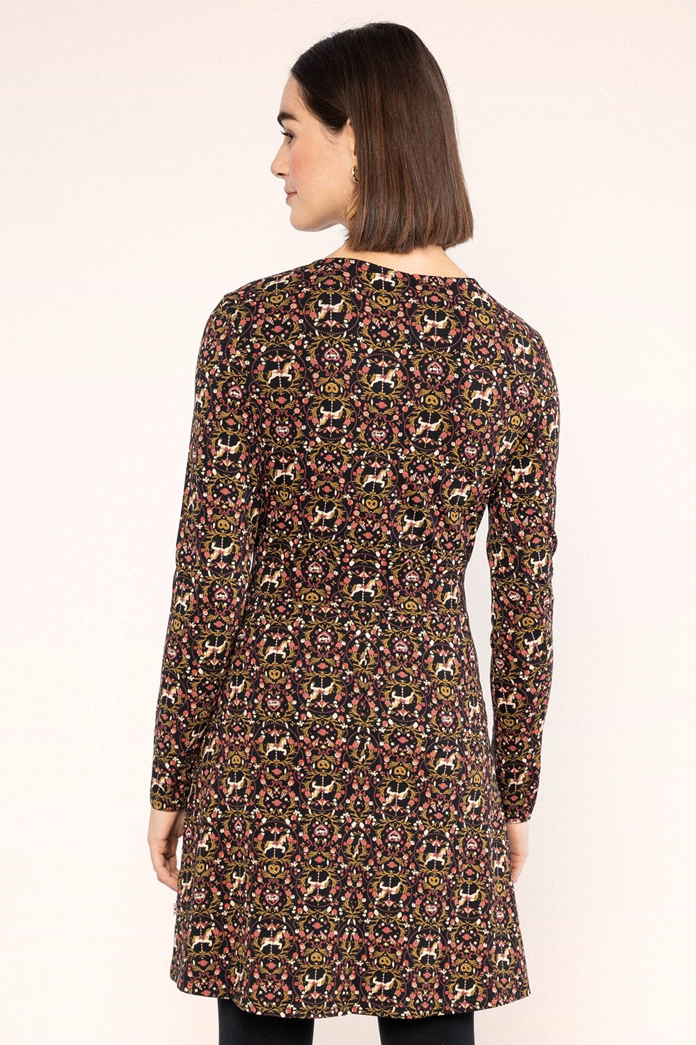 Blutsgeschwister - Hootchy Kootchy Petite Jerseykleid in Merry Go Round 3