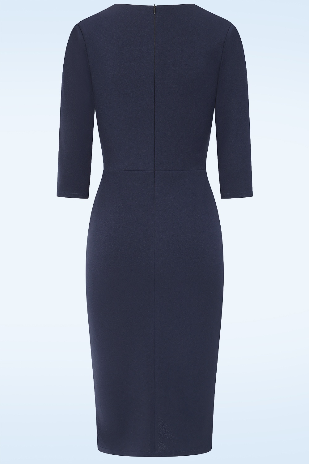 Vintage Chic for Topvintage - Darcy Pencil Dress in Navy ~ Topvintage exclusive 2