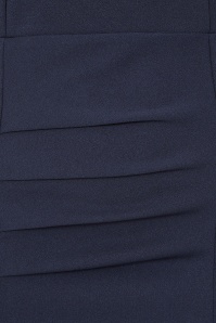 Vintage Chic for Topvintage - Darcy Pencil Dress in Navy ~ Topvintage exclusive 3