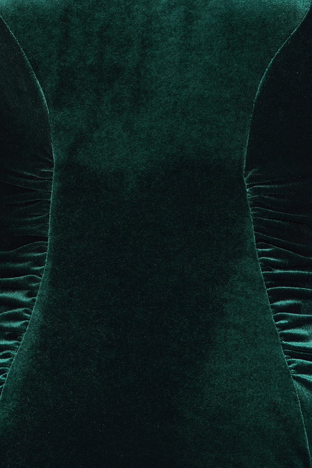 Vintage Chic for Topvintage - Lilian Velvet Pencil Dress in Dark Green ~ Topvintage exclusive 3