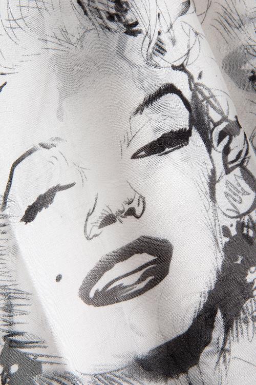 From Paris with Love! - Vintage Marilyn-sjaal 3