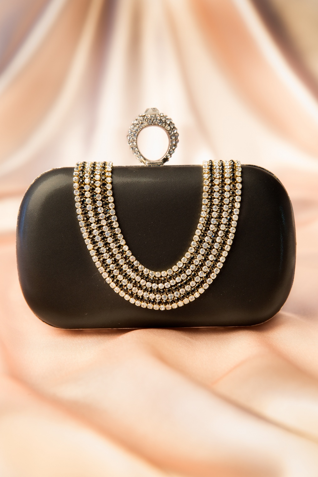 30s Art Deco Sparkling Evening Clutch