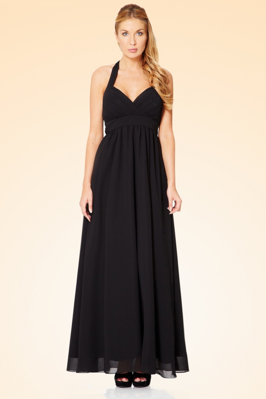 Tallulah Black Maxi Dress