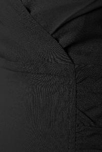Collectif Clothing - TopVintage exclusive ~ 50s Audrey Pencil Dress Black 6